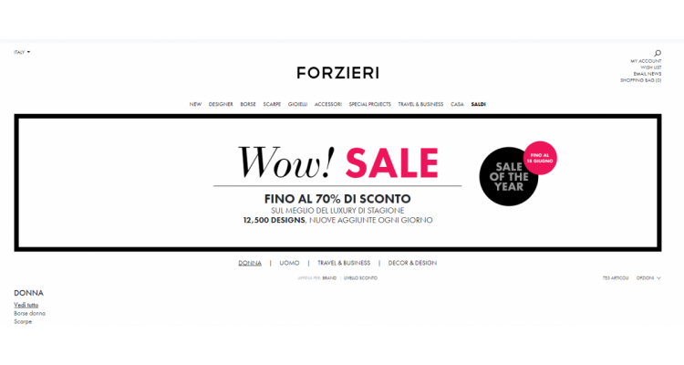 Forzieri Final Sale