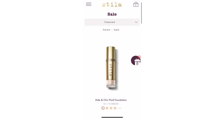 Stila Cosmetics现有折扣区美妆产品低至3折