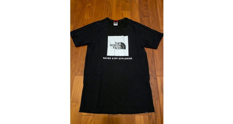 美国asos - The North Face Box logo t-shirt in black