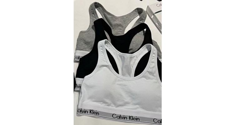 美国Calvin Klein-Modern Cotton Lightly Lined Scoopneck Bralette